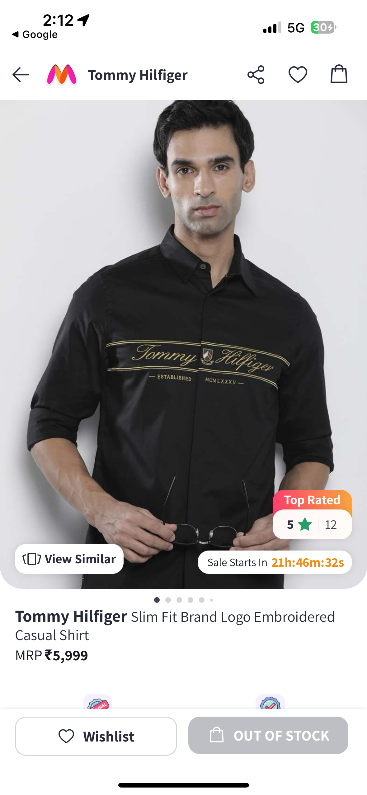 TOMMY HILFIGER SHIRT