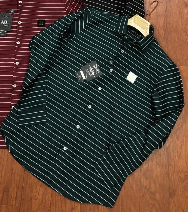 ARMANI EXCHANGE AX GREEN SHIRT