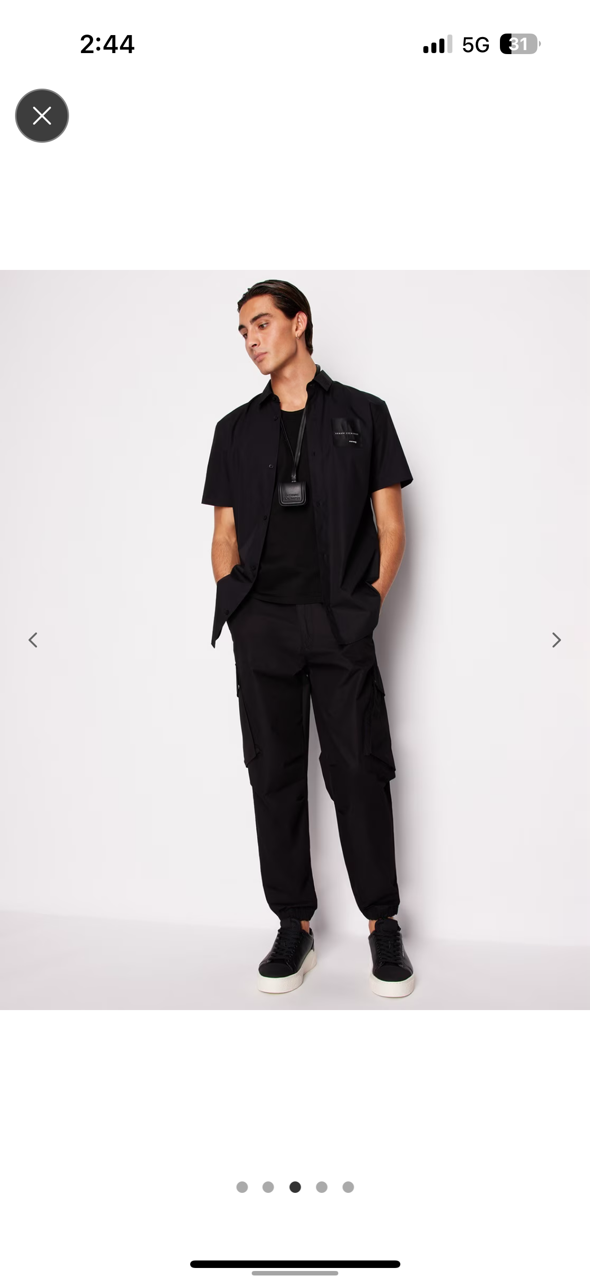 Armani Exchange AX Blue shirt