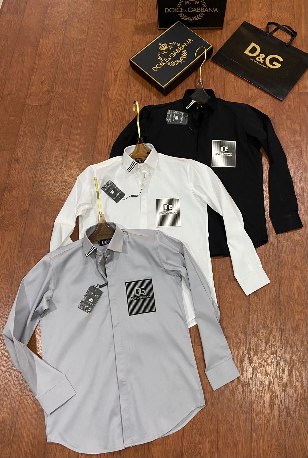 DOLCE & GABBANA BLACK SHIRT