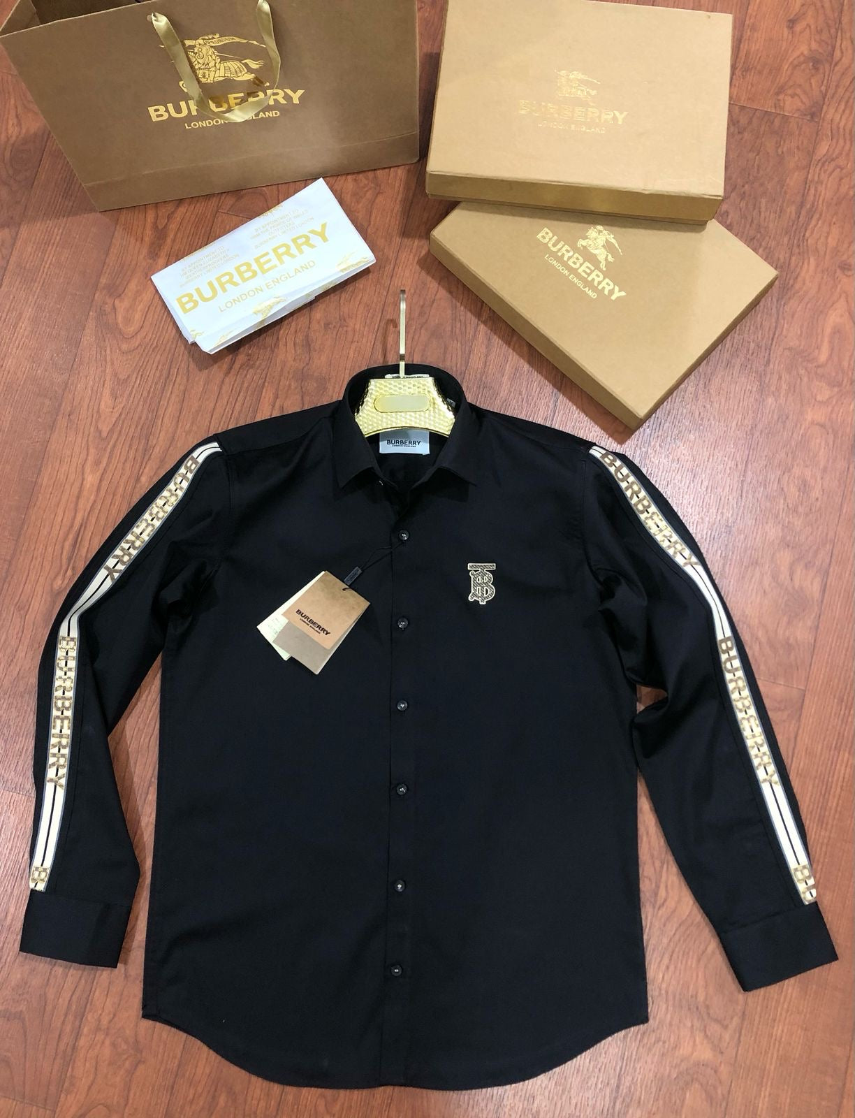 Burberry Black White shirt