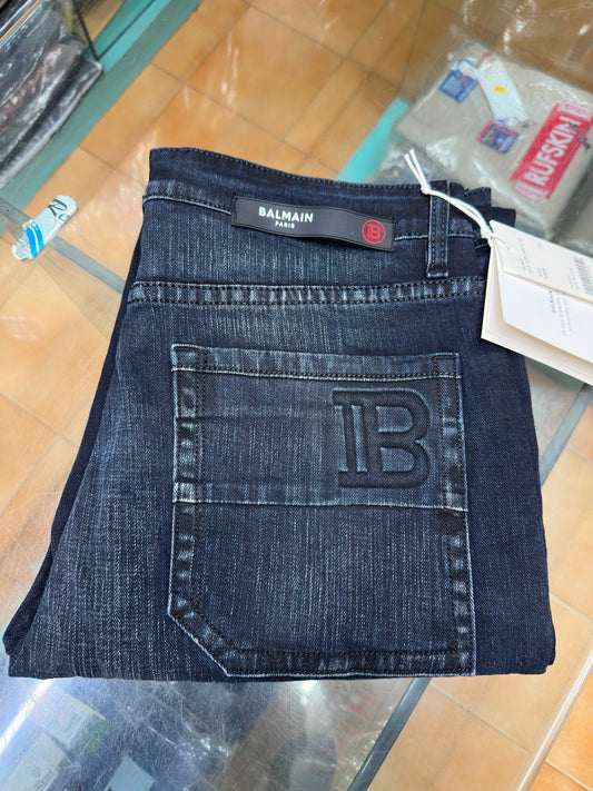 BALMAIN JEANS BLUE WASH