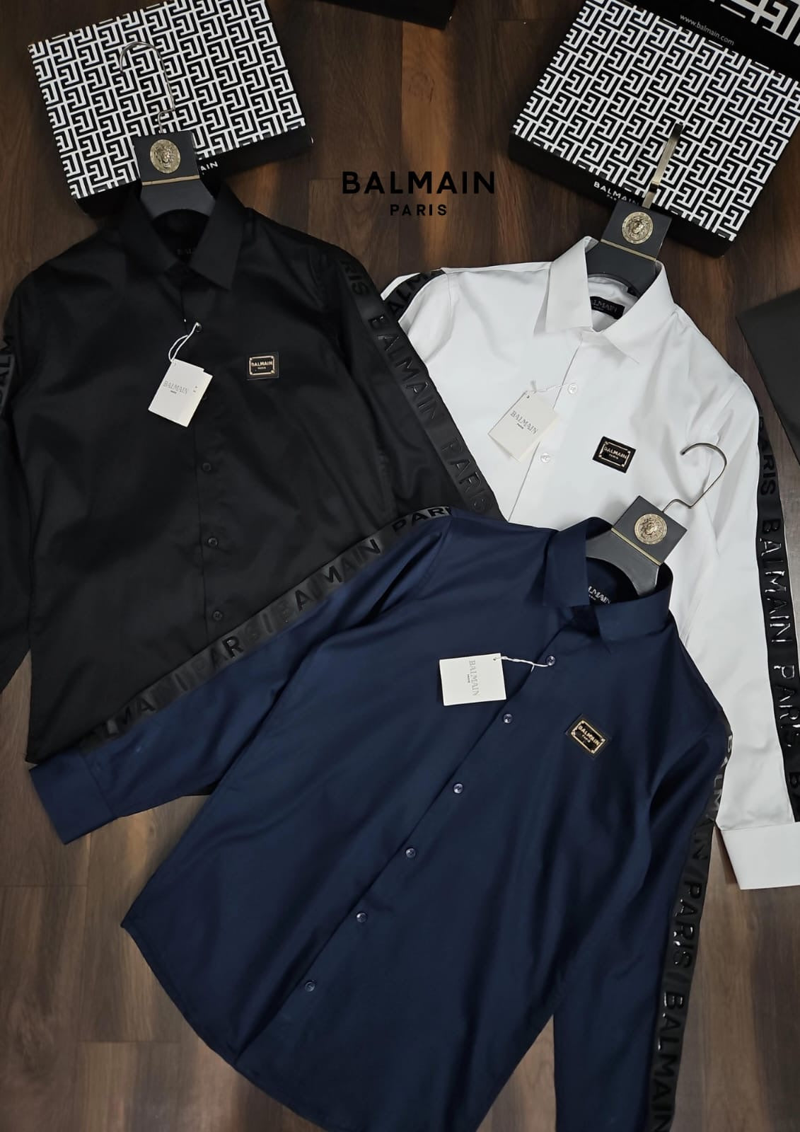 Balmain paris Black shirt