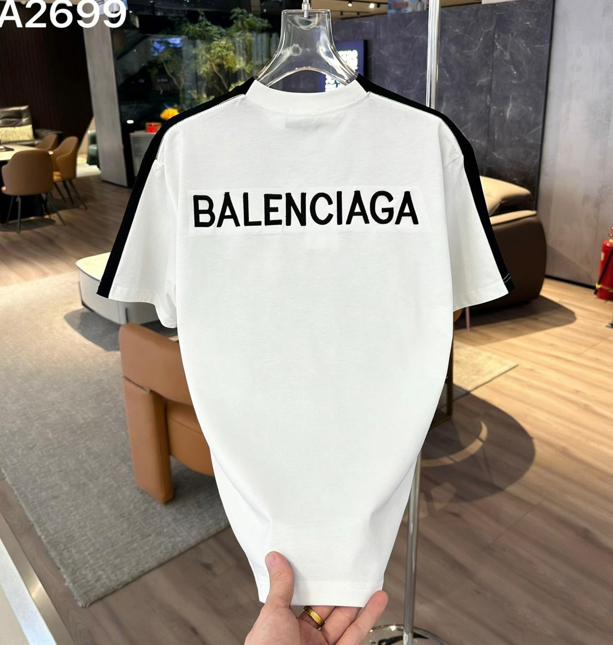 BALENCIAGA IMPORTED LUXURY HIGH QUALITY WHITE TSHIRT