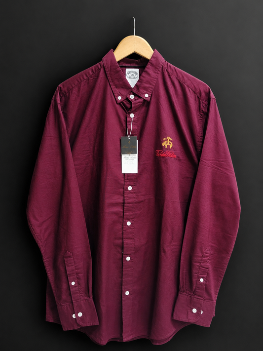 BROOKS BROTHERS RASPBERRY SHIRT