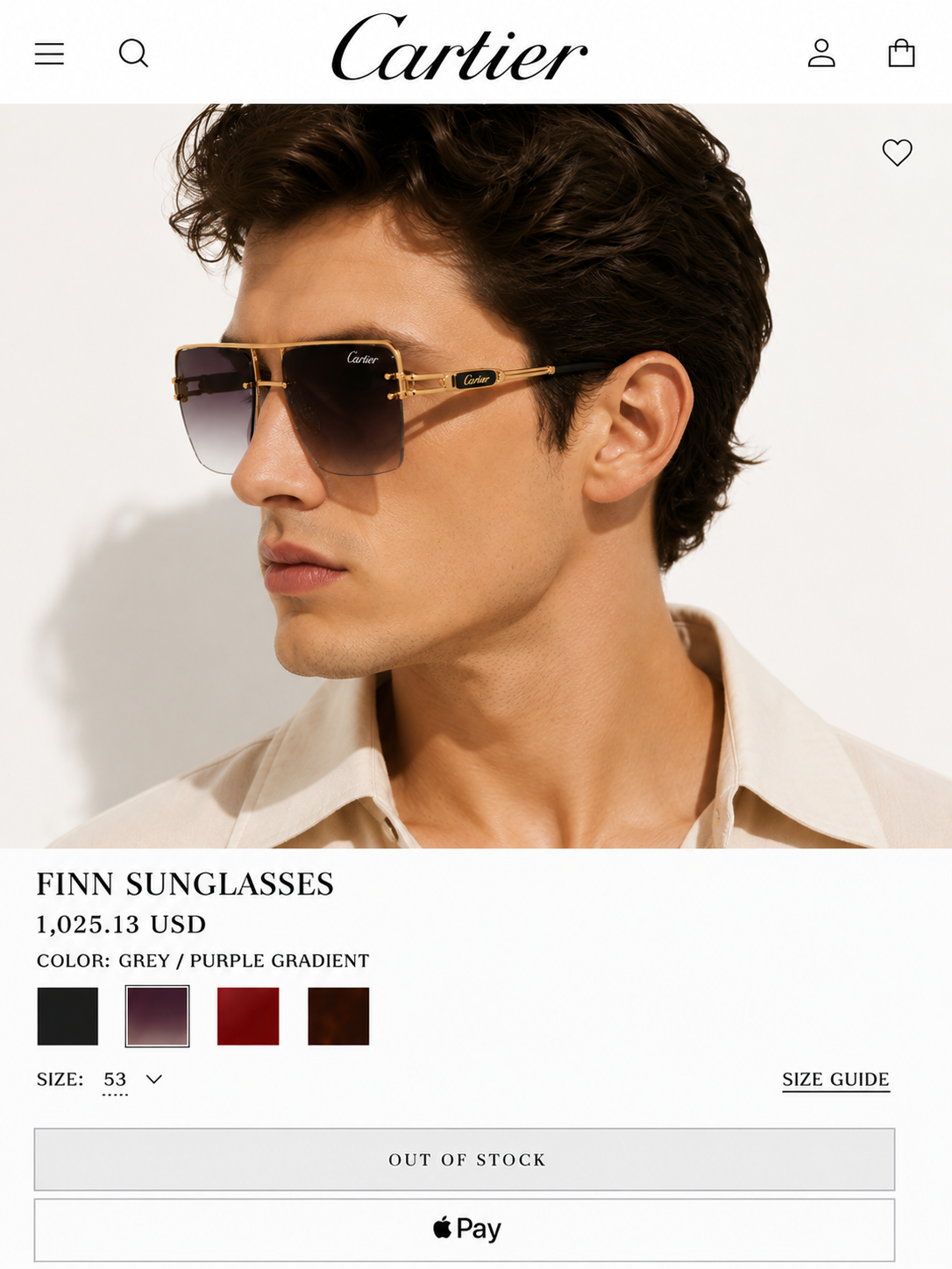 CARTIER PREMIUM SUNGLASSES