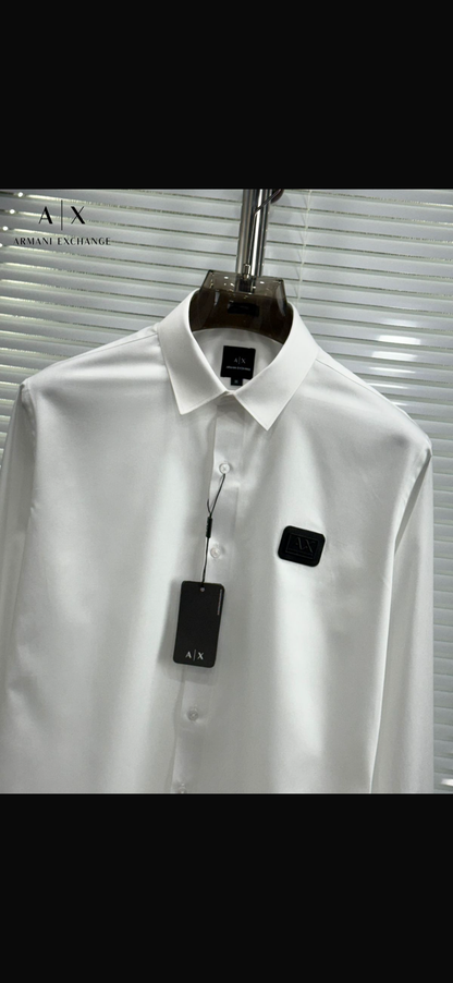 ARMANI EXCHANGE AX WHITE SHIRT