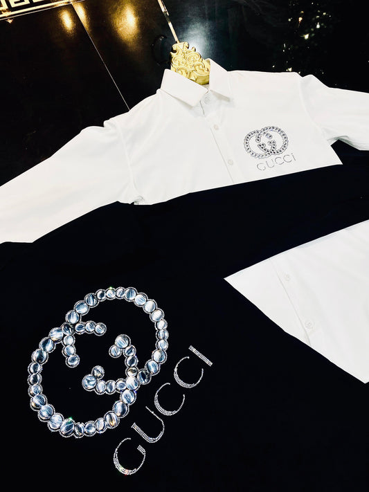 GUCCI IMPORTED WHITE SHIRT
