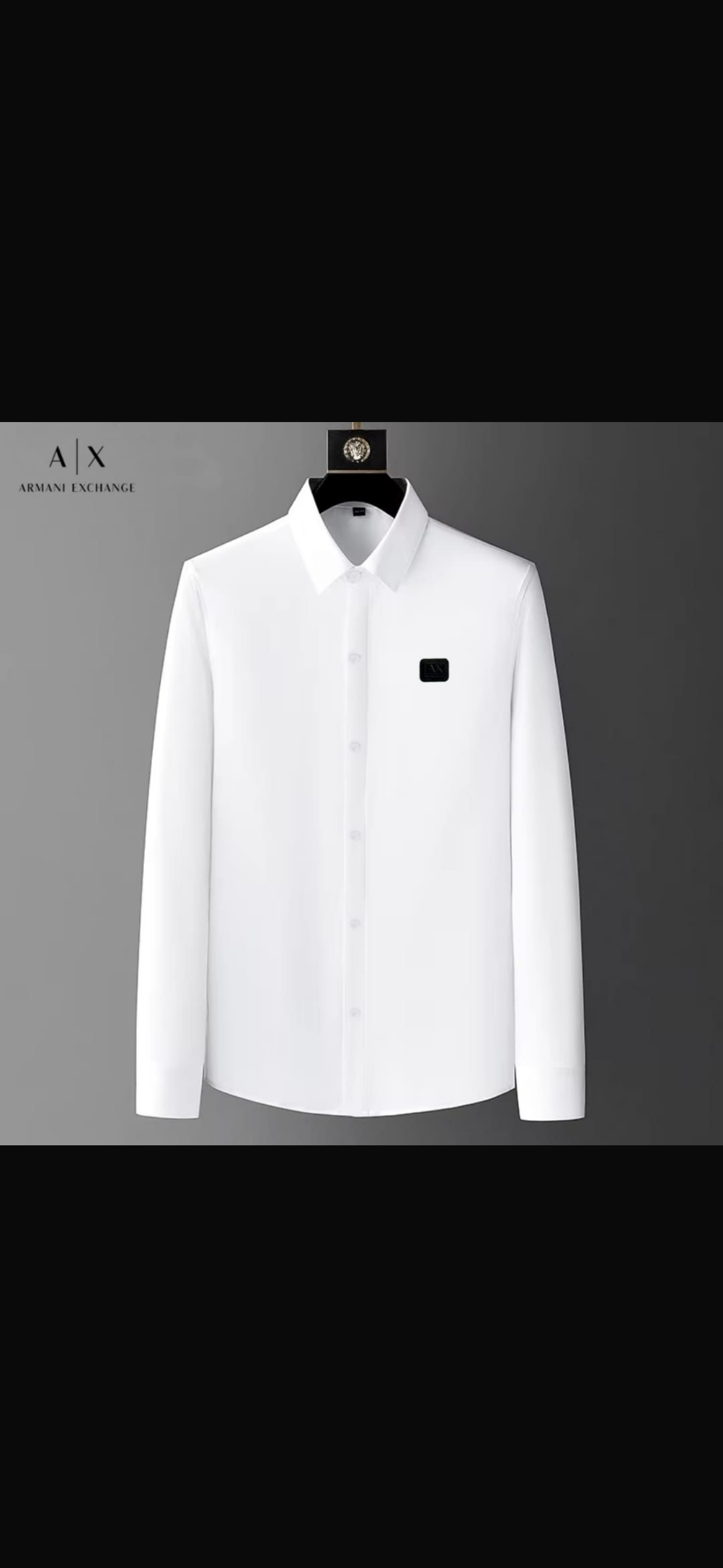 ARMANI EXCHANGE AX WHITE SHIRT