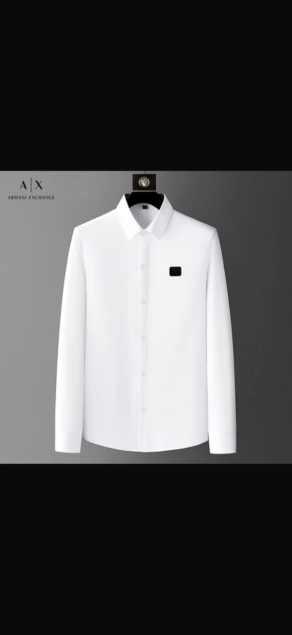ARMANI EXCHANGE AX WHITE SHIRT