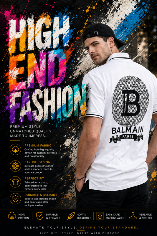 BALMAIN PARIS TSHIRT