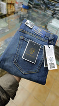 RARE RABBIT GREENISH BLUISH WASH JEANS