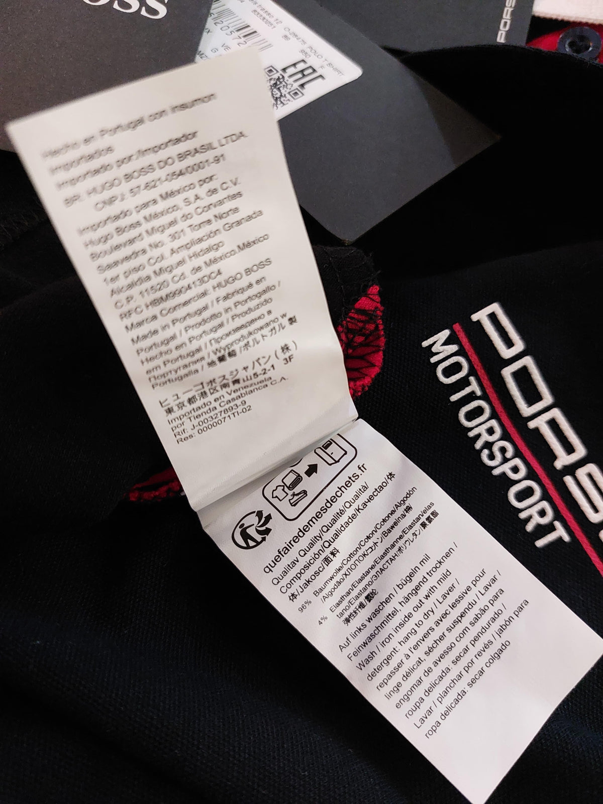BOSS X PORSCHE POLO TSHIRT