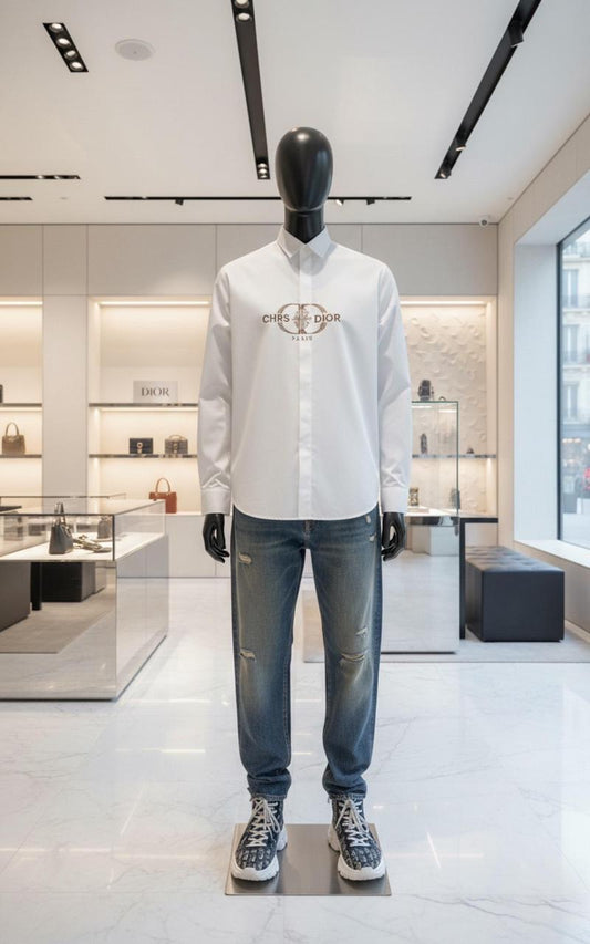 DIOR IMPORTED WHITE SHIRT