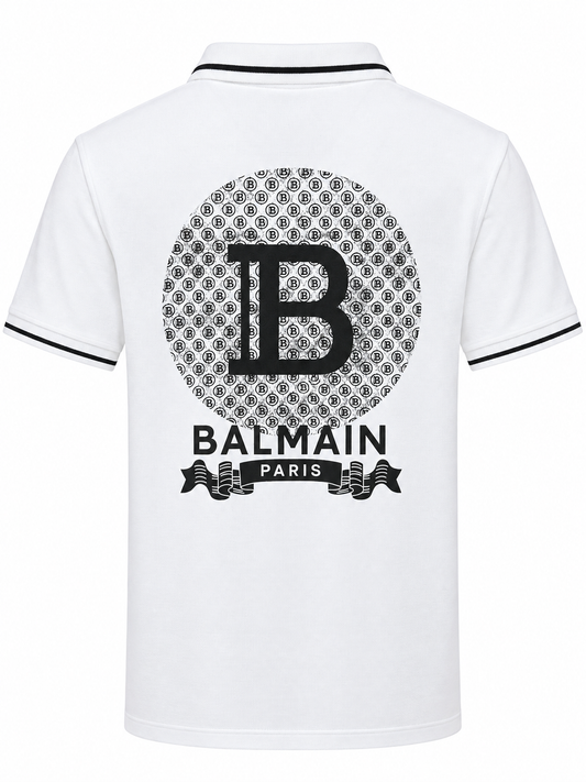 BALMAN PARIS WHITE TSHIRT