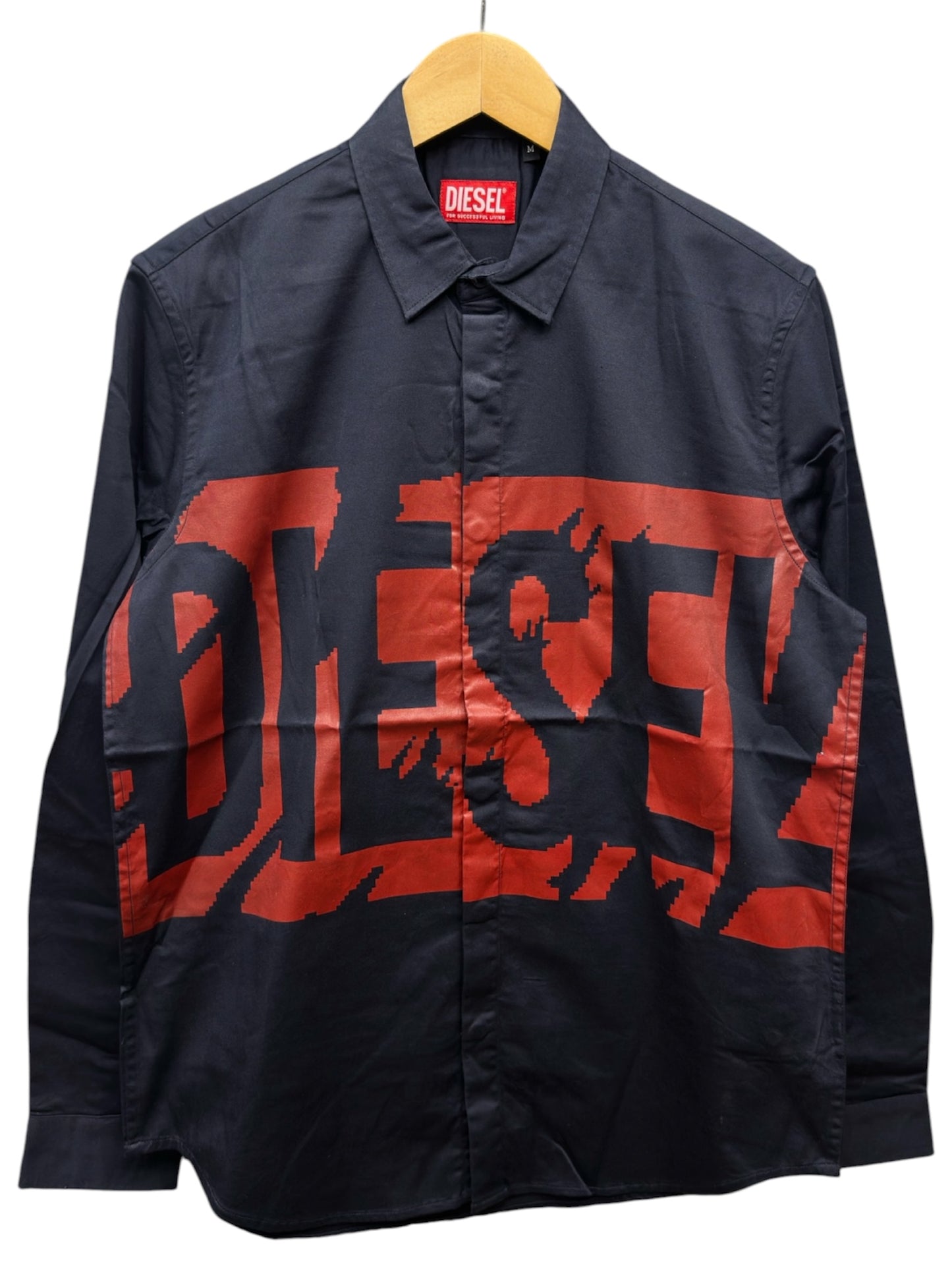 DIESEL NAVY BLUE COLOUR SHIRT