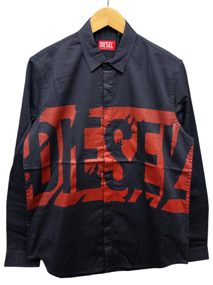 DIESEL NAVY BLUE COLOUR SHIRT