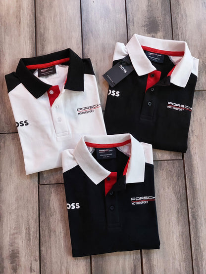 BOSS X PORSCHE POLO TSHIRT