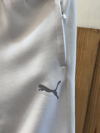 PUMAA TRACK PANT LOWER WHITE