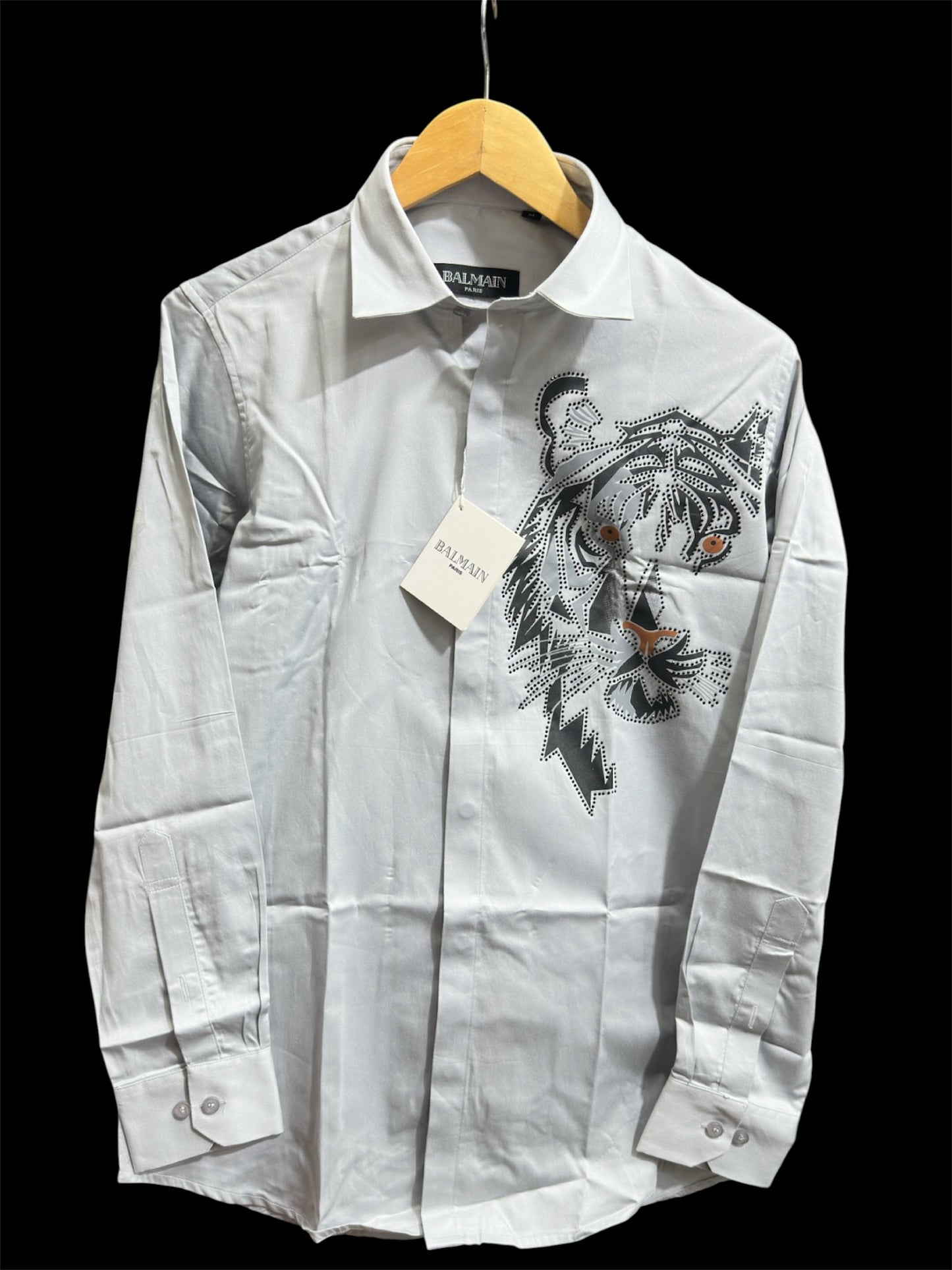 BALMAIN PARIS TIGER IMP SHIRT
