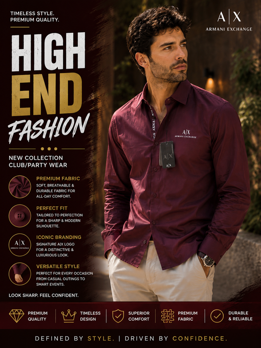 ARMANI EXCHANGE AX SHIRT