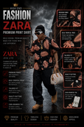 ZARA HALF SHIRT