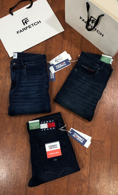 TOMMY HILFIGER JEANS BLUISH GREEN WASH