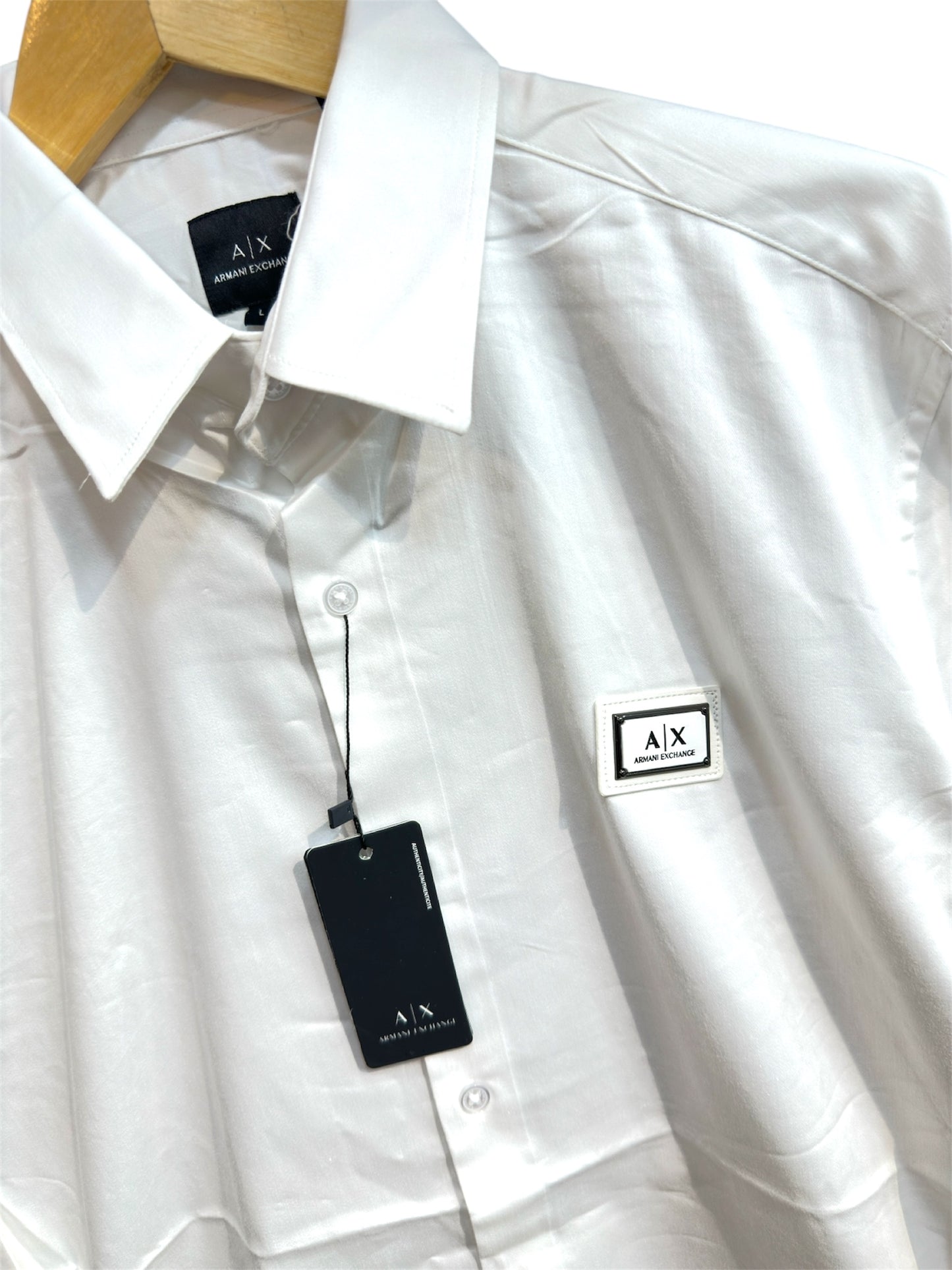 ARMANI EXCHANGE AX WHITE SHIRT
