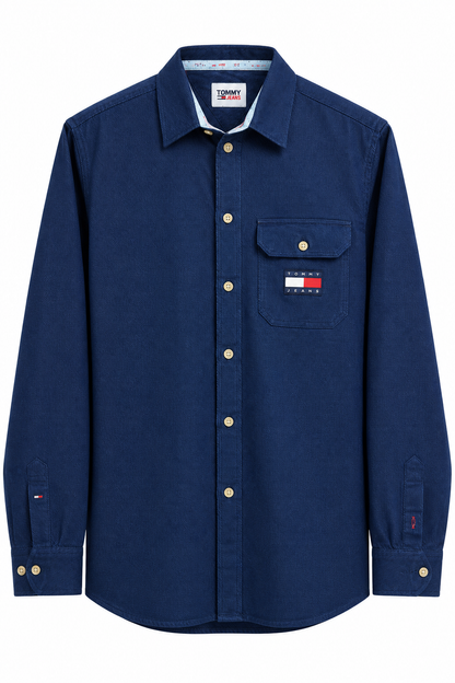 TOMMY HILFIGER NAVY BLUE SHIRT