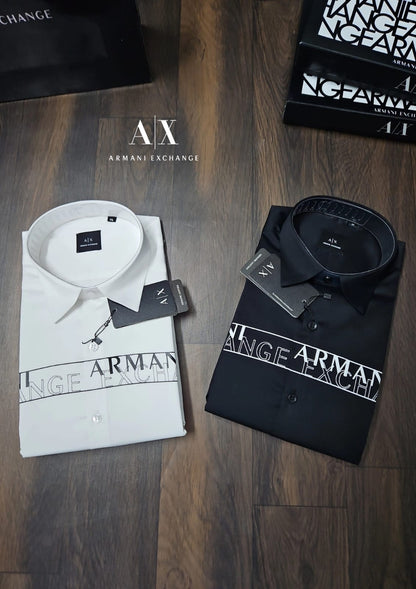 ARMANI EXCHANGE AX BLACKSHIRT