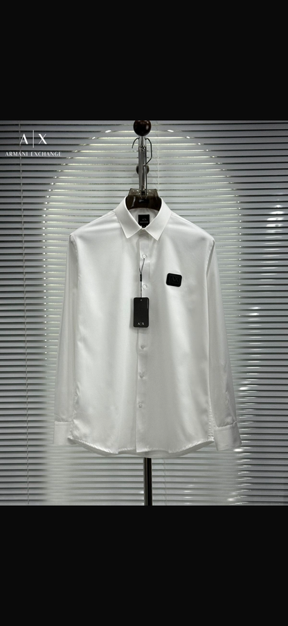 ARMANI EXCHANGE AX WHITE SHIRT