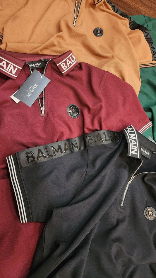 BALMIAN PARIS RED TSHIRT