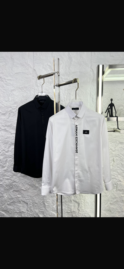 ARMANI EXCHANGE AX WHITE SHIRT
