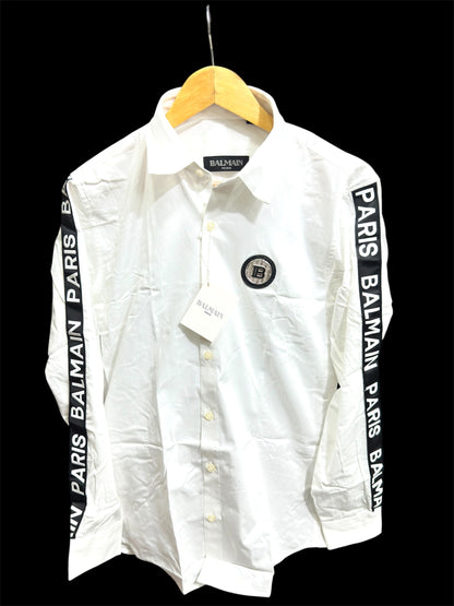 BALMAIN PARIS SIDE STRIP SHIRT