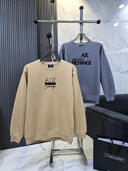 ARMANI EXCHANGE CREAME SWEATSHIRT