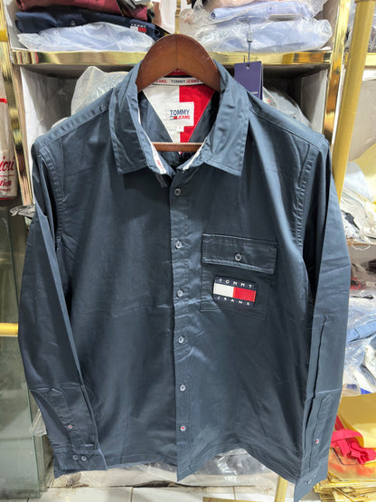 TOMMMY HILFIGR BOX FIT SHIRT