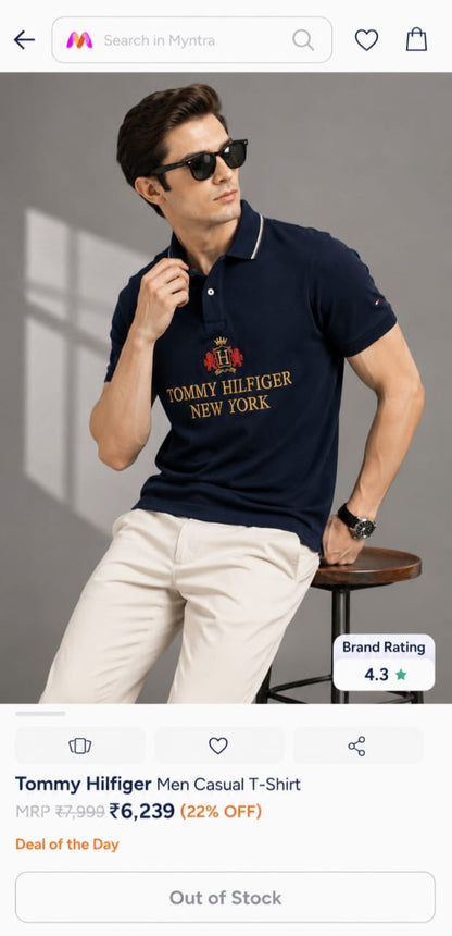 TOMMY HILFIGR TSHIRT