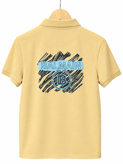 BALMAN PARIS BEIGE TSHIRT