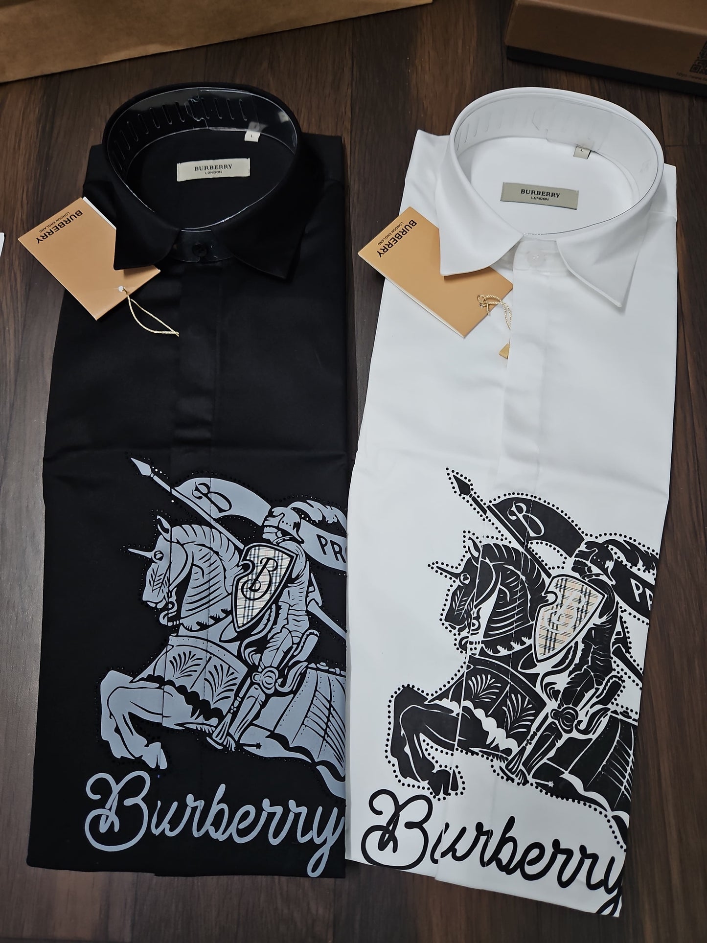BURBERRY DAIMOND WHITE SHIRT