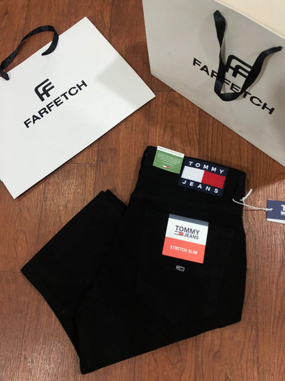 TOMMY HILFIGER BLACK JEANS