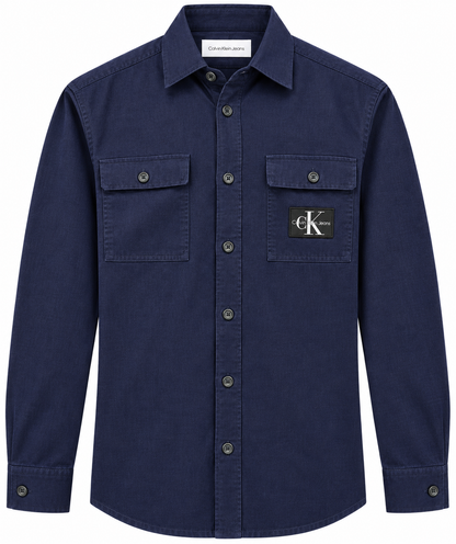 CALVIN KLEIN JEANS DARK NAVY BLUE SHIRT