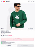 WRONG GREEN SWEATSHIRT