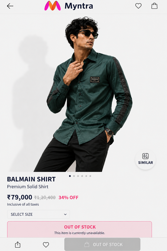 BALAMIN PARIS SIDE STRIPE SHIRT