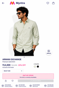 AX ARMANI EXCHANGE SHIRT
