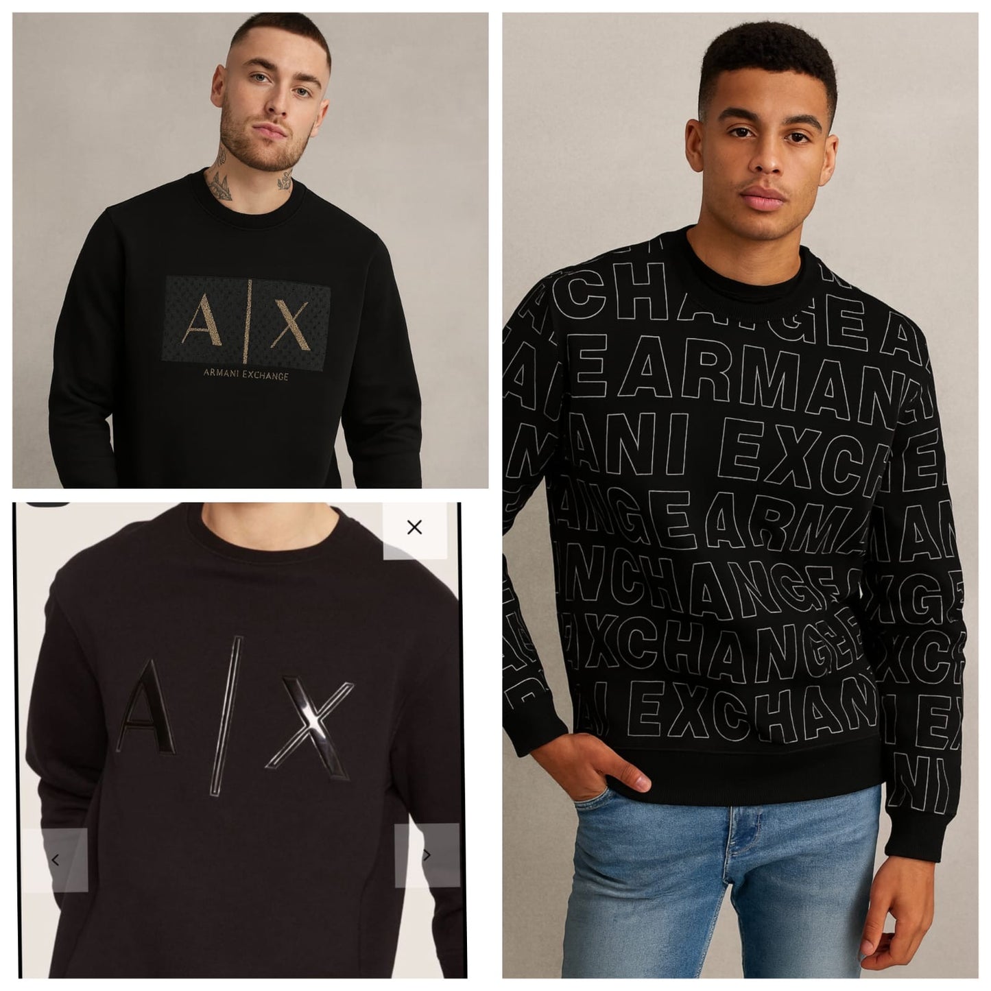 ARMANI EXCHANGE AX SWEATSHIRT