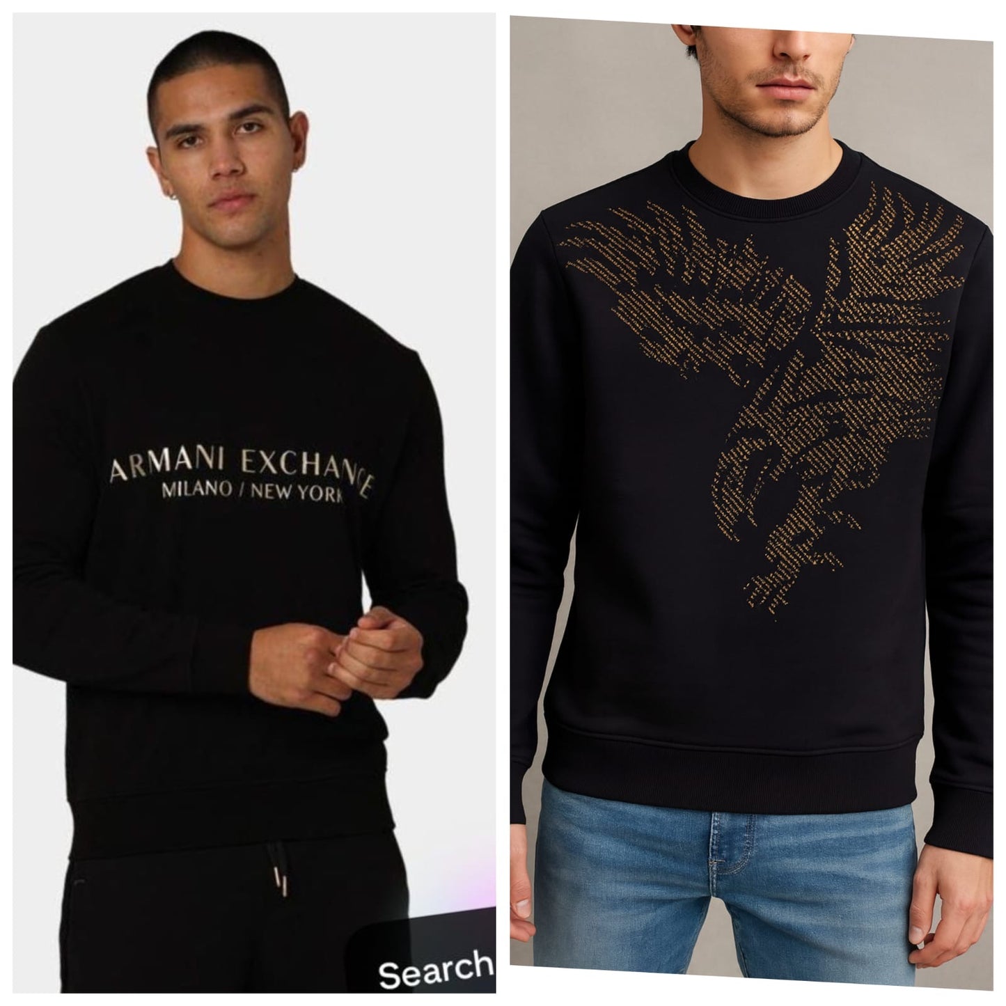 ARMANI EXCHANGE AX SWEATSHIRT
