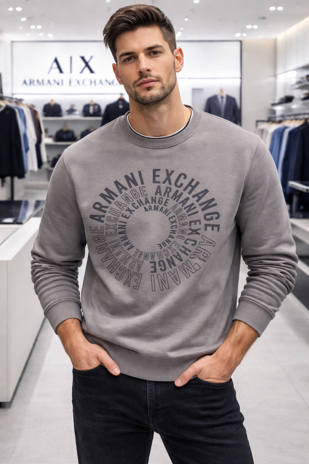ARMANI EXCHANGE SWEATSHIRT