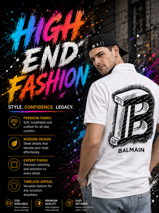 BALMAIN PARIS TSHIRT