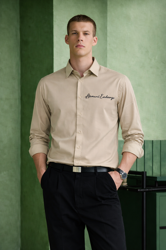 ARMANI EXCHANGE AX METTALIC SHIRT