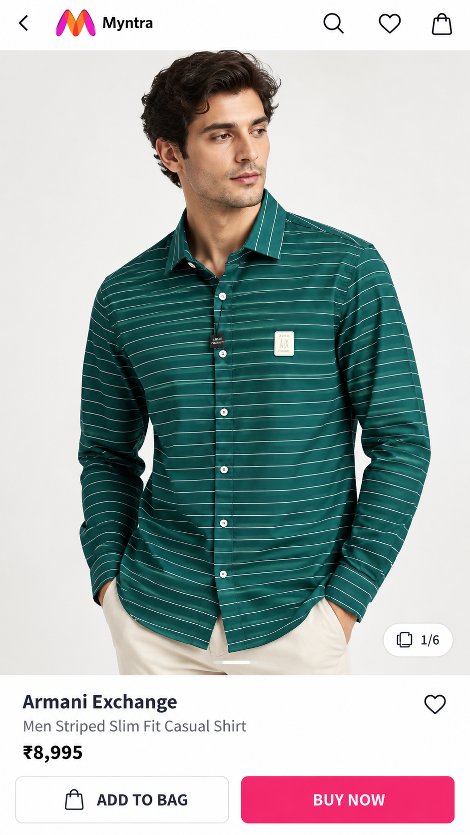 ARMAN EXCHANG AX SHIRT